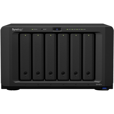Product NAS Synology DiskStation DS1621+ - - Desktop - AMD Ryzen - V1500B - Black base image