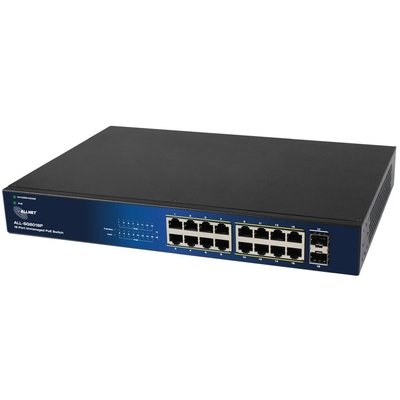 Product Network Switch 16+2P Allnet ALL-SG8018P POE base image