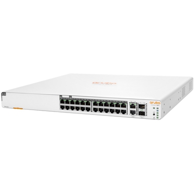 Product Network Switch 24+4P HP Aruba Instant On 1960 24G 2SFP+ 2XGT PoE+ (370W) M RM base image