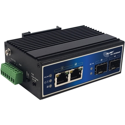 Product Network Switch 4+2P Allnet ALL-SGI8004P POE industrial base image