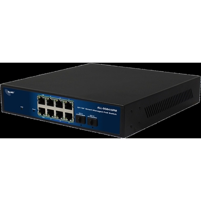 Product Network Switch 8+2P Allnet ALL-SG8410PM POE M base image