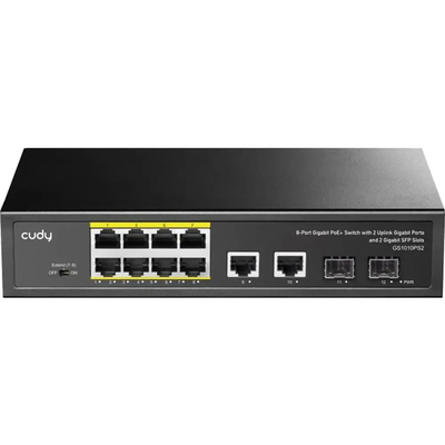 Product Network Switch 8+2P Cudy GS1010PS2 PoE+ SFP base image
