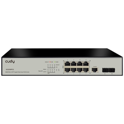 Product Network Switch 8+2P Cudy GS2008PS2 M PoE+ SFP base image
