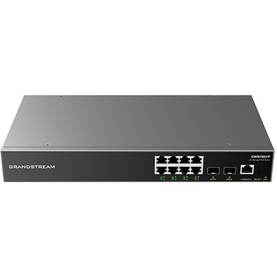 Product Network Switch 8+2P Grandstream GWN7801P base image