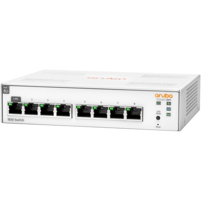 Product Network Switch 8P HP Aruba Instant On 1830 base image