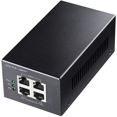 Product PoE Injector Cudy 2-Channel 30W Gigabit PoE+ base image