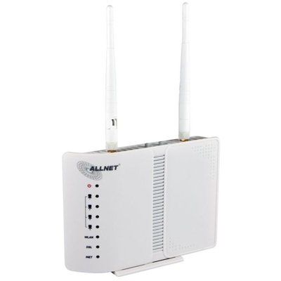 Product Router Allnet ADSL2+ inkl. Bridge Modem & WLAN AP ALL-WR02400N base image