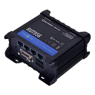 Product Router Teltonika RUT956Industrial Dual SIM LTE Wifi RS232 RS485 base image