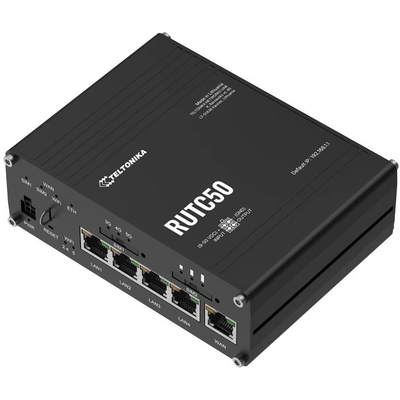 Product Router Teltonika RUTC50Industrial 5G-Router base image