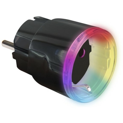Product Smart Μονόπριζο Shelly Plug & Play S Wi-Fi 10A Measuring WLAN Bluetooth Black base image