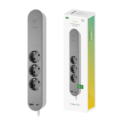 Product Smart Πολύπριζο Hombli power strip Gray base image