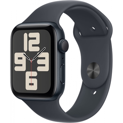 Product Smartwatch Apple Watch SE 44mm Midnight Aluminium with Midnight Sport - S/M base image