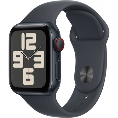 Product Smartwatch Apple Watch SE Cellular 40mm Midnight Aluminium with Midnight Sport - S/M base image