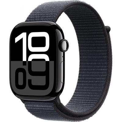Product Smartwatch Apple Watch Series 10 Cellular 46mm Jet Black Aluminium with Ink Sport Loop base image
