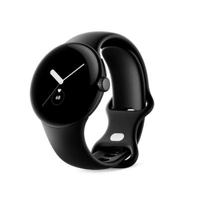 Product Smartwatch Google Pixel Watch matte Black stainless steel 41mm obsidian active DE base image
