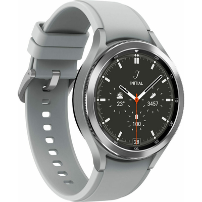 Product Smartwatch Samsung R895FZ Galaxy Watch 4 Classic LTE 46mm, mystic silver, DE base image