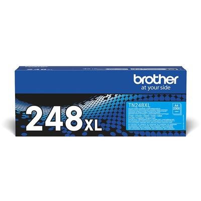 Product Toner Brother TN-248XLC Cyan up to 2.300 Pages ISO/IEC 19798 base image