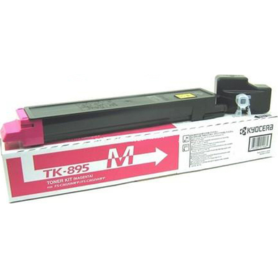 Product Toner Kyocera TK-895M Magenta up to 6.000 Pages with gem. ISO/IEC 19798 base image