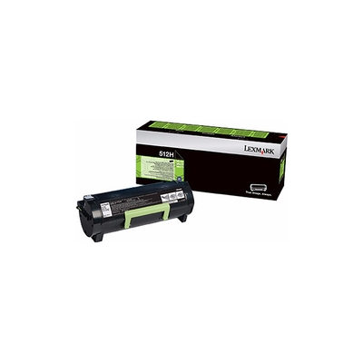 Product Toner Lexmark 512H 51F2H00 Black up to 5.000 Pages base image