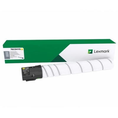 Product Toner Lexmark 76C0HY0 yellow up to 34.000 Pages base image