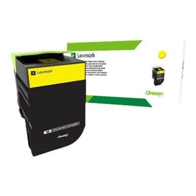 Product Toner Lexmark 80C2SYE yellow up to 2.000 Pages base image