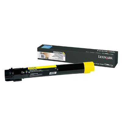 Product Toner Lexmark X950X2YG Yellow base image