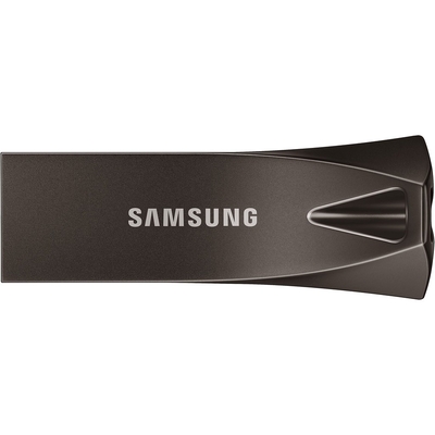 Product USB Flash 128GB USB 3.1 Samsung Bar Plus Titan grey base image