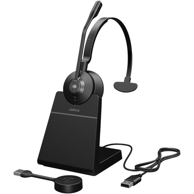 Product Ακουστικά VOIP Jabra Engage 55 SE Mono Link400a MS with charging Station base image