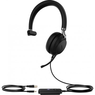 Product Ακουστικά VOIP Yealink UH38 Mono Microsoft Teams-W/O BAT USB-A USB  base image