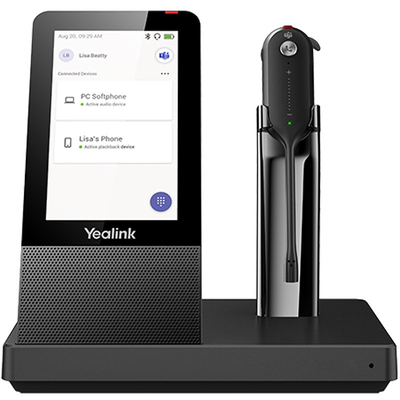 Product Ακουστικά VOIP Yealink WH67 UC DECT base image