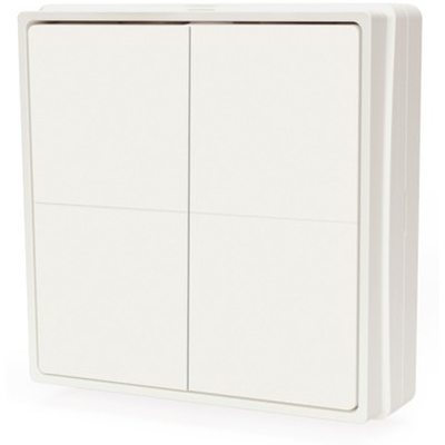 Product Διακόπτης Shelly Plug & Play Blu 4 Wandtaster 4-way 16 Actions White base image