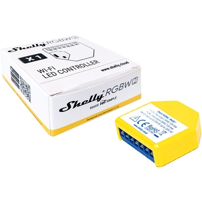 Product Ενδιάμεσος Διακόπτης Shelly Relais RGBW2 WLAN LED Doppelpack base image