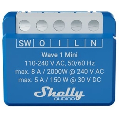 Product Ενδιάμεσος Διακόπτης Shelly Relais Wave 1 Mini Z-Wave base image