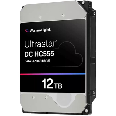Product Εσωτερικός Σκληρός Δίσκος 12TB WD Ultrastar DC HC555 3.5" 26.1 512 7200RPM SAS ULTRA 512E SE P3 DC base image