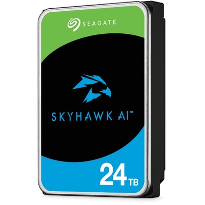 Product Εσωτερικός Σκληρός Δίσκος 24TB Seagate Surveillance Video Optimized AI Skyhawk SATA 6Gb/s 512MB 3.5inch CMR Helium base image