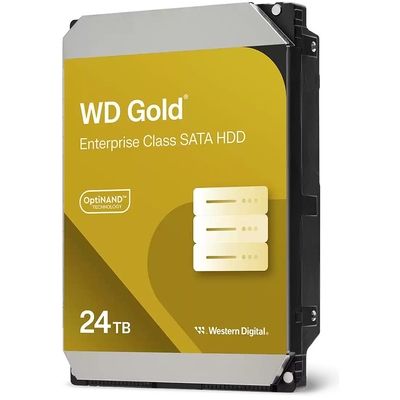 Product Εσωτερικός Σκληρός Δίσκος 24TB WD Gold SATA 6Gb/s 3.5inch base image