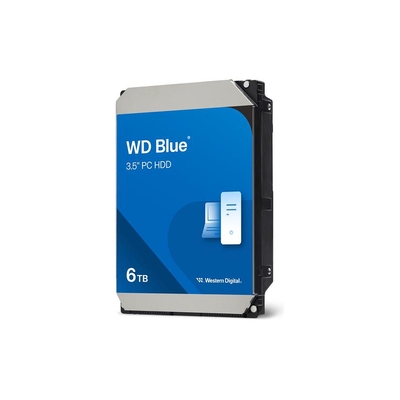 Product Εσωτερικός Σκληρός Δίσκος 6TB WD Blue SATA 3.5inch PC 6 Gb/s PC HDD base image
