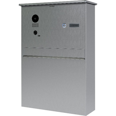 Product Θυροτηλεόραση DoorBird D1101V IP surface-mounted stainless steel V2A base image