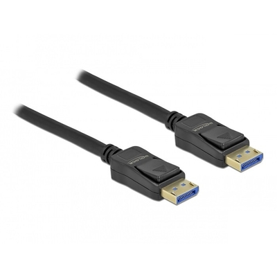 Product Καλώδιο DisplayPort Delock (ST-ST) 2m 10K Black base image