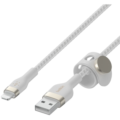Product Καλώδιο USB Belkin PRO Flex Lightning/USB-A Apple zert., 3m, White base image