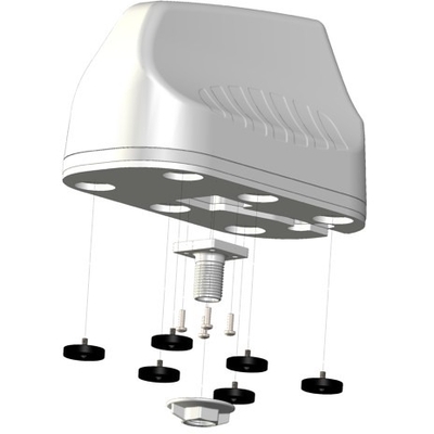 Product Κεραία Δικτύου Poynting 5G/LTE KFZ/Marine A-MIMO-0003-V2-15 White SMA (M) & RPSMA 1,8~4,5dbi Dual-Band MIMO 2M S base image