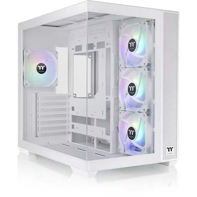 Product Κουτί Η/Υ Thermaltake Midi View 380 TG ARGB Snow White base image