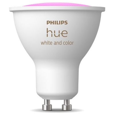 Product Λάμπα LED Smart Philips Hue White & Color Ambiance GU10 Einzelpack 350lm base image