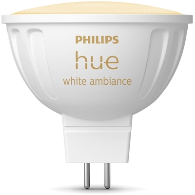 Product Λάμπα LED Smart Philips Hue White Ambiance MR16 Einzelpack 400lm base image