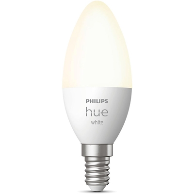 Product Λάμπα LED Smart Philips Hue White E14 Kerze Einzelpack 470lm base image