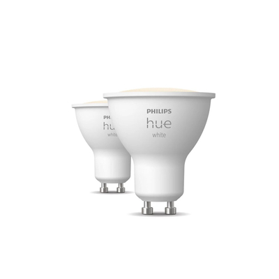 Product Λάμπα LED Smart Philips Hue White GU10 Doppelpack 2x400lm base image