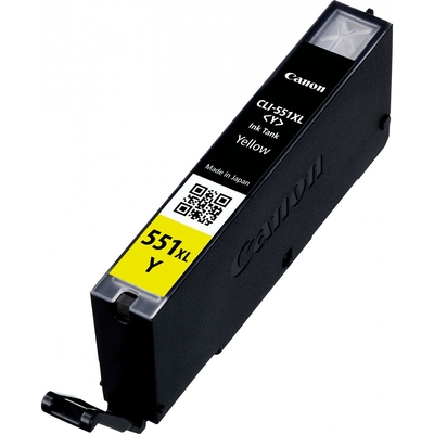Product Μελάνι Canon CLI-551XL 6446B001 yellow up to 715 Pages ISO/IEC 24711 base image