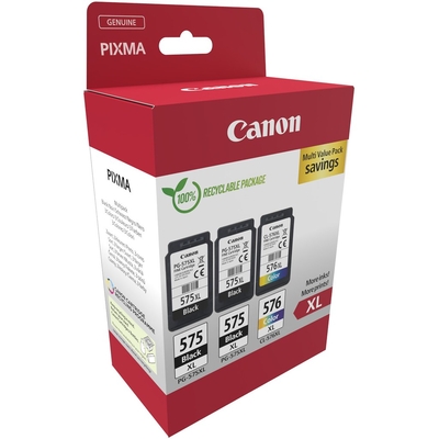 Product Μελάνι Canon PG-575XL/CL-576XL 5437C004 3er Multipack (2xBK/Color) base image