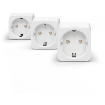 Product Μονόπριζο Philips Hue SmartPlug White set of 3 base image