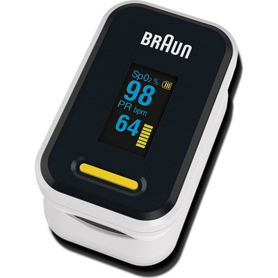 Product Οξύμετρο Braun Blood Oxygen Monitor Pulse - YK-81CEU base image